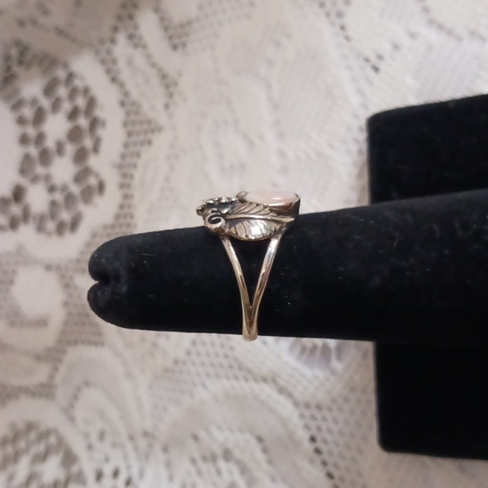 Beautiful Vintage Sterling Ring Size 5.75 - Picture 3 of 6